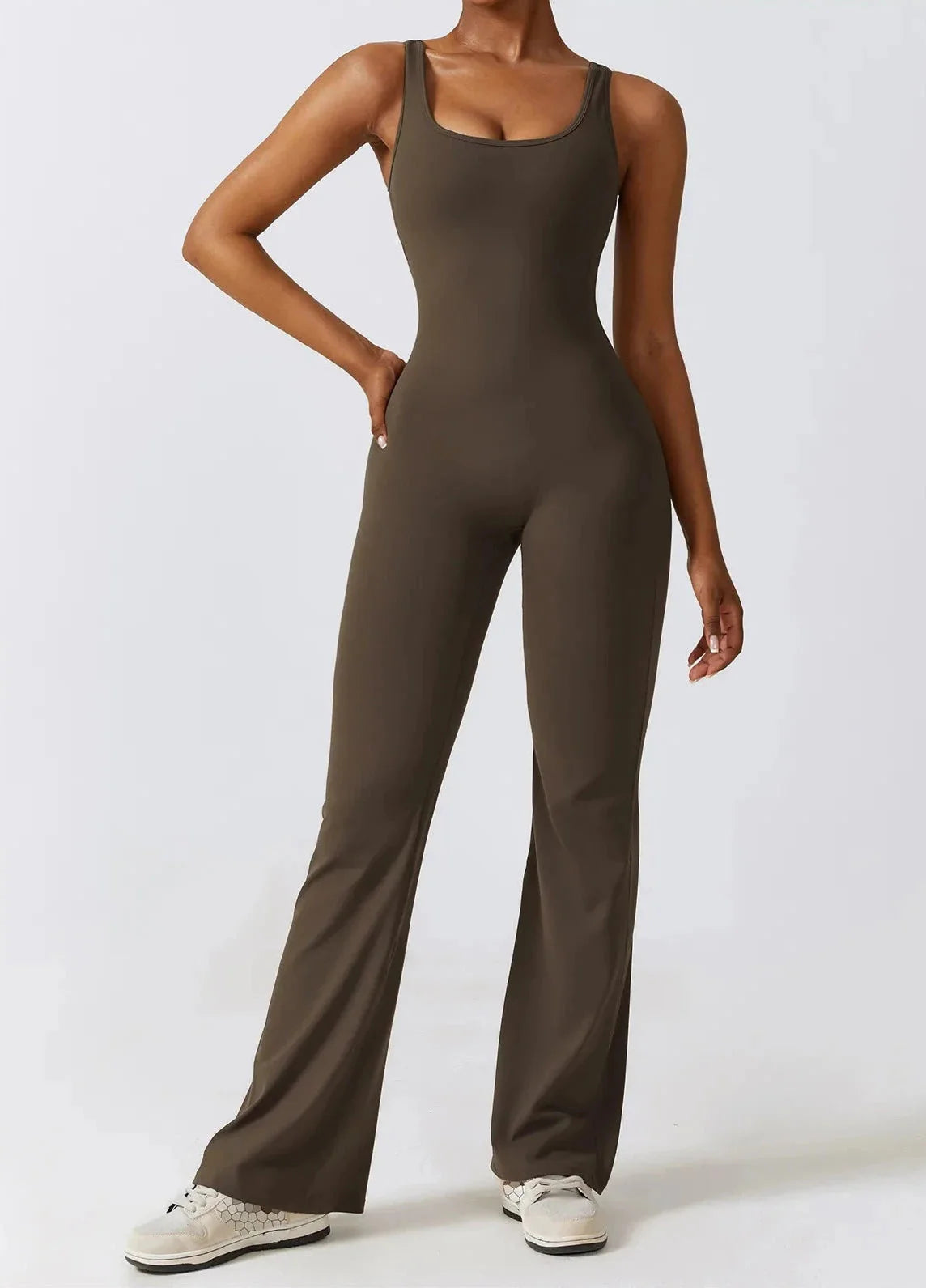 Sleeveless Jumpsuit Front