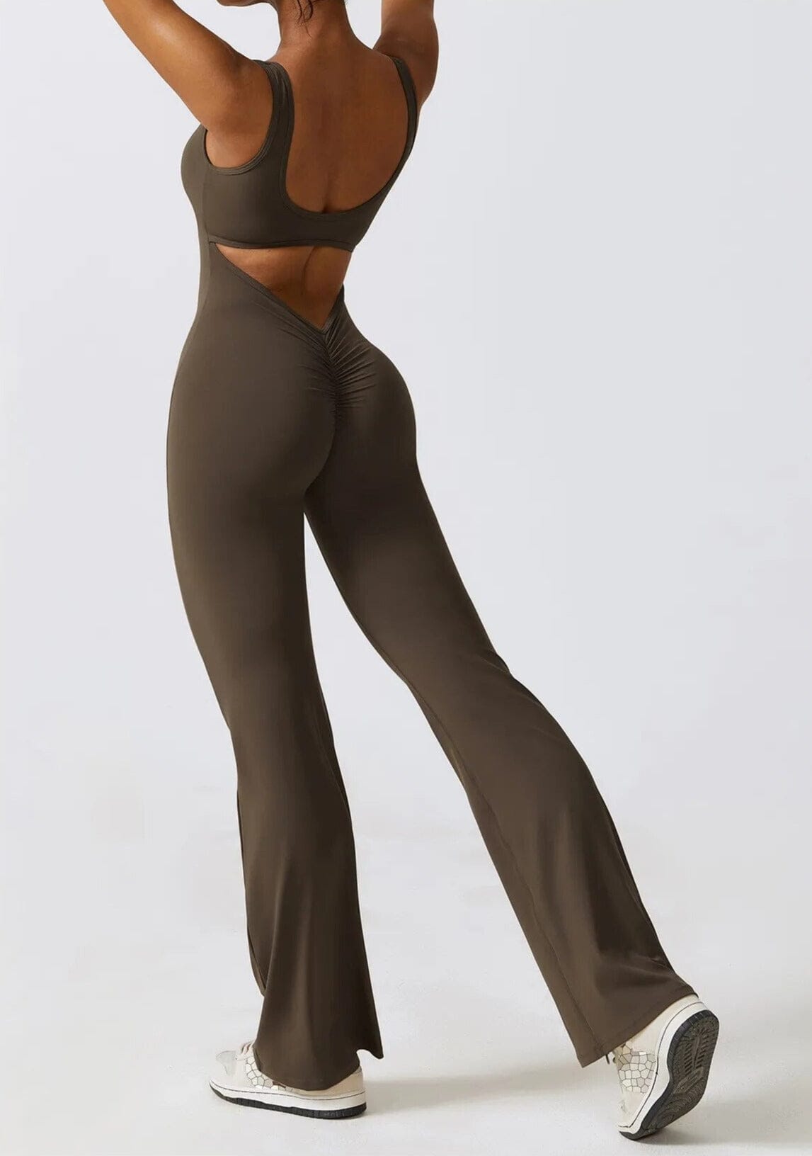 Sleeveless Jumpsuit Back